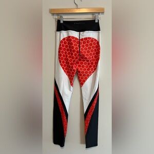 Vastitch Heart Leggings. Red, Black and White size Small.
Valentines Day!